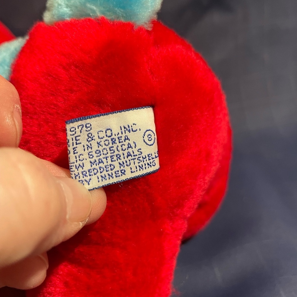 VTG 1979 Wallace Berrie & Co. Peyo ‘Papa Smurf’ plush 11” tall - Picture 9 of 10